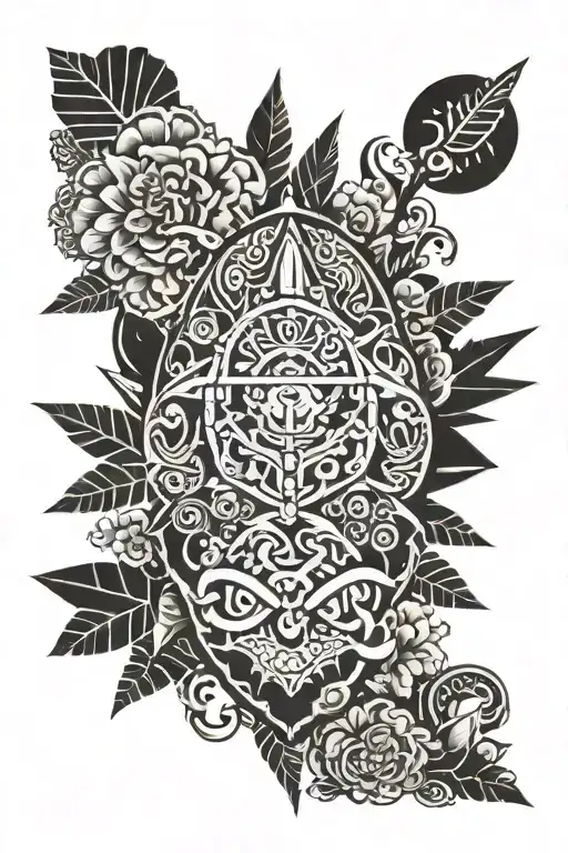 Guam culture tattoo design idea