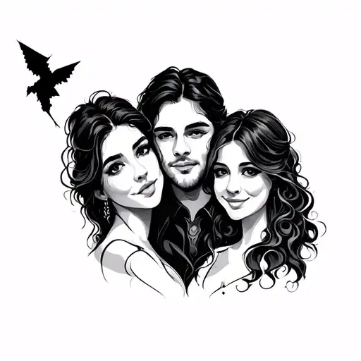 broken family tattoos tattoo design idea