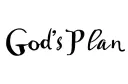 "GOD'S PLAN " tattoo design idea
