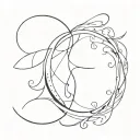 a phrase of loyalty and a figure of unity tattoo design idea