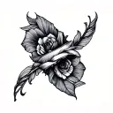 4x4 tattoo design idea
