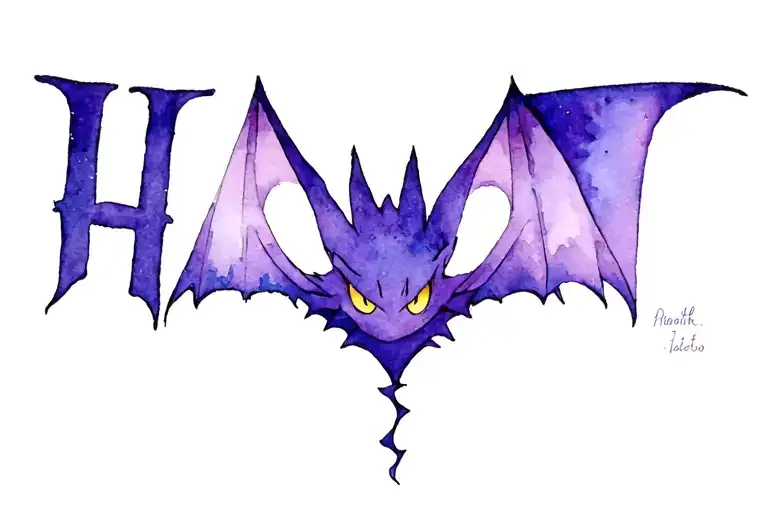 Haunter tattoo design idea