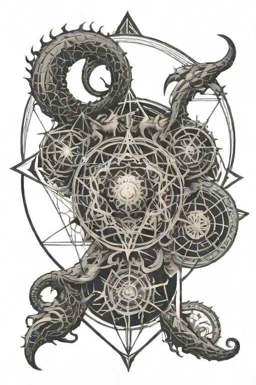 eldritch horror tattoo design idea