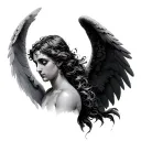 Angel Raphael tattoo design idea