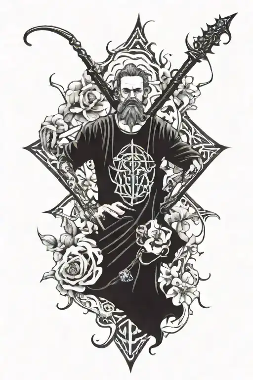 long live my brother tattoo design idea