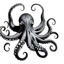 Octopus tattoo design idea