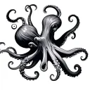 Octopus tattoo design idea