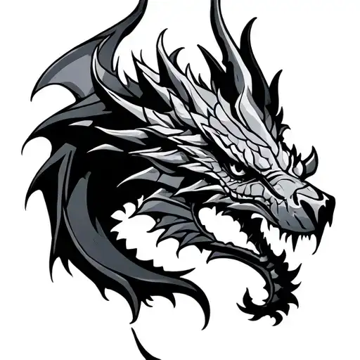 sea of thieves logo and meliodas dragon sin tattoo tattoo design idea