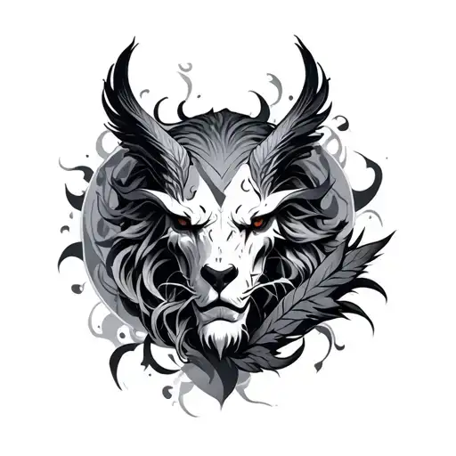 Mimir tattoo design idea