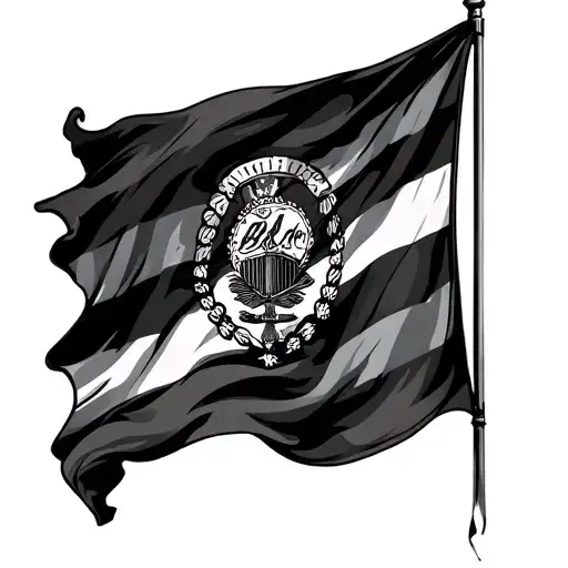 cholas flag tattoo design idea