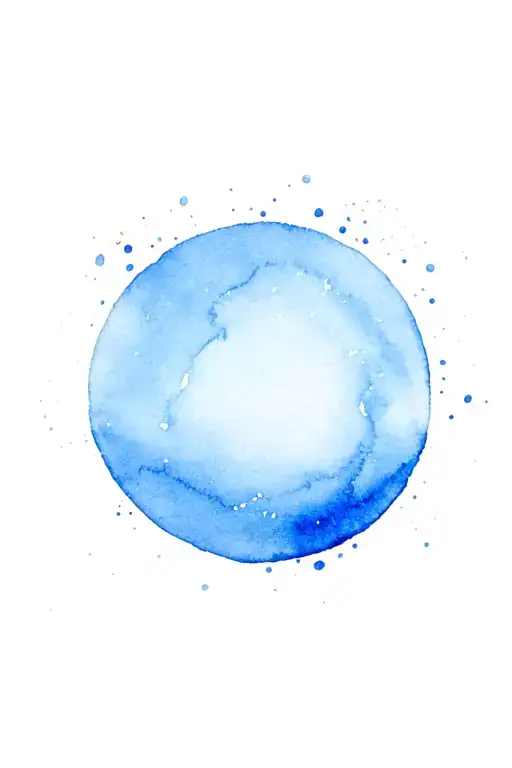 Uranus tattoo design idea