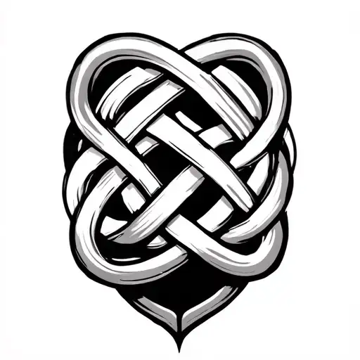 Celta Sebastián knot tattoo design idea