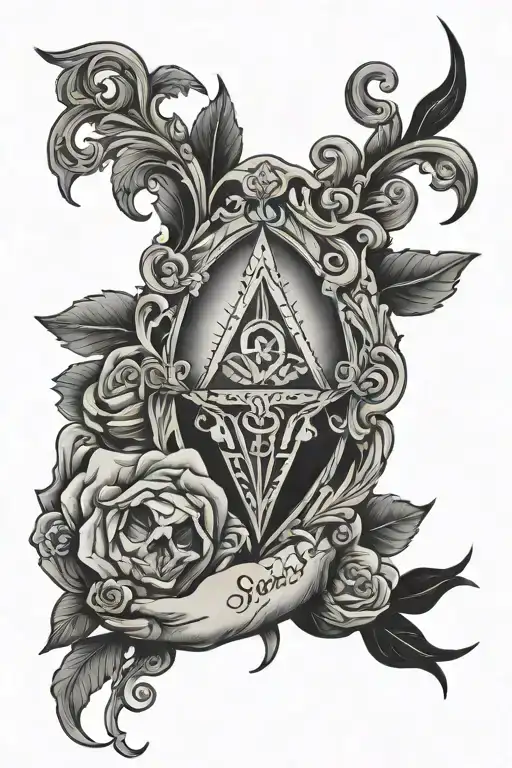 sobriety themed hand tattoo tattoo design idea