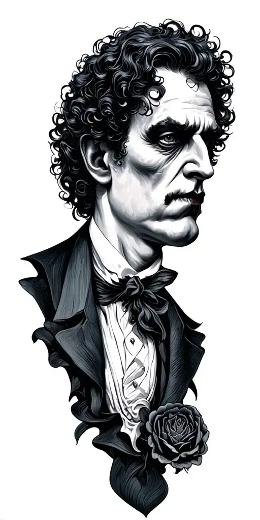 Jekyll And Hyde big nen old england tattoo design idea