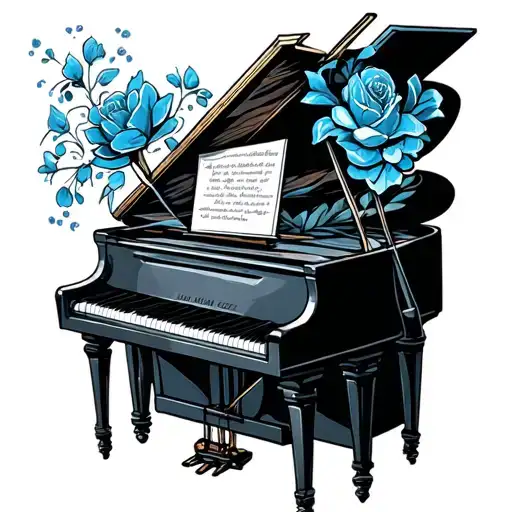 I have pressure in my ears and blue Movies in my head. I have alcohol and a piano and no love for now. tattoo design idea