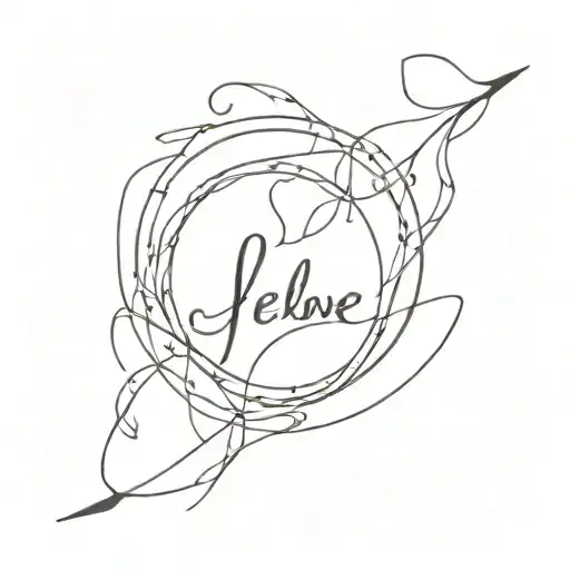 selflove embrace change muse tattoo design idea