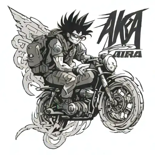 name akira tattoo design idea
