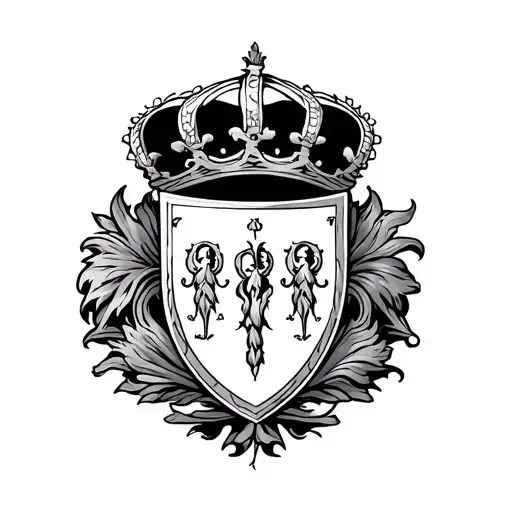 Portuguese Crest tattoo design idea