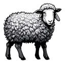 Lost Sheep tattoo design idea