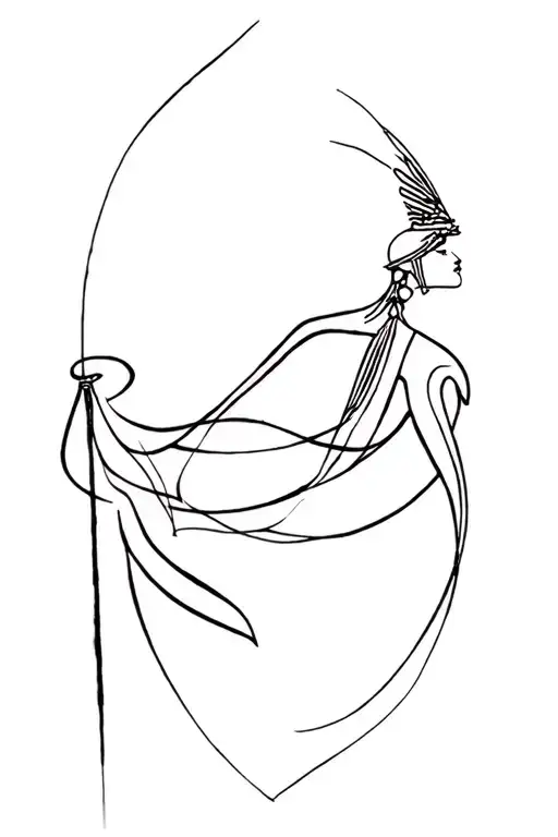 ashoka and chopper tattoo design idea