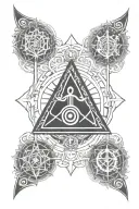 hermetic principles symbols tattoo design idea