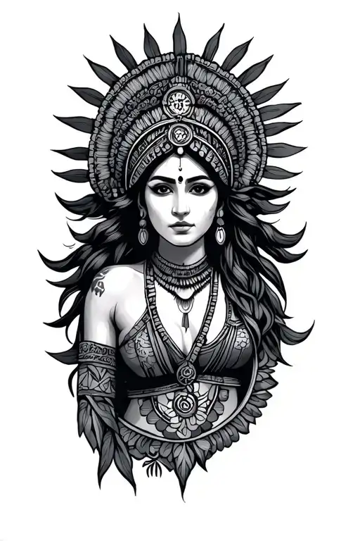 Chichimeca tattoo design idea