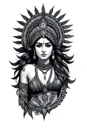 Chichimeca tattoo design idea