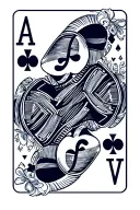 4 aces poker card tattoo design idea