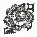 Gaara love kanji tattoo tattoo design idea