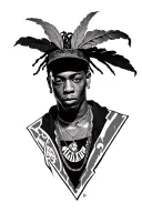 Travis scott tattoo design idea