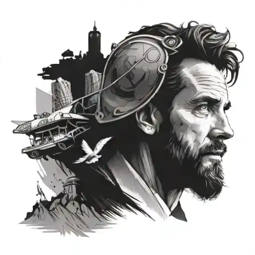 Secret Life Of Walter Mitty tattoo design idea