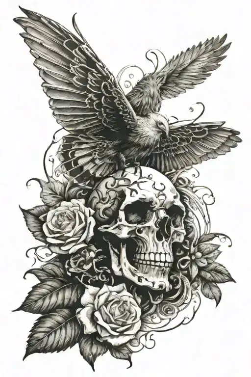 Illuminated By God tattoo design idea