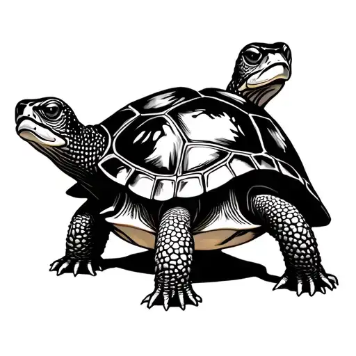 Galapagos Tortoise tattoo design idea