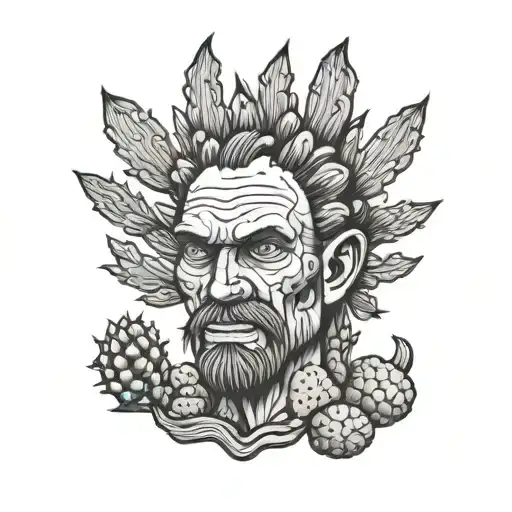cactus jack tattoo design idea