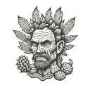 cactus jack tattoo design idea