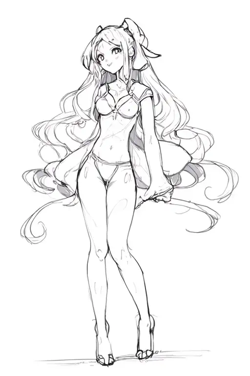 pokemon digimon sexy girl tattoo design idea