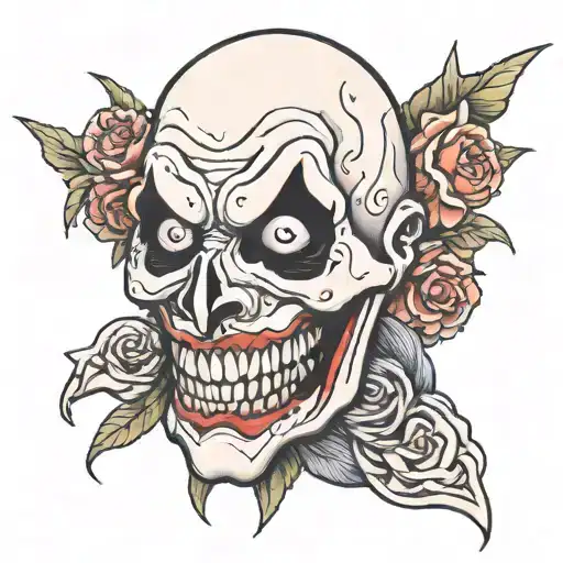 terrifier tattoo design idea