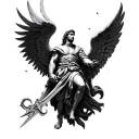 St Michael tattoo design idea