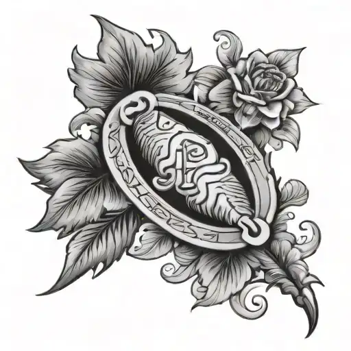 memoral tattoo with date 04/22/1982-11/23/2010 tattoo design idea