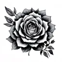 Nipple tattoo design idea