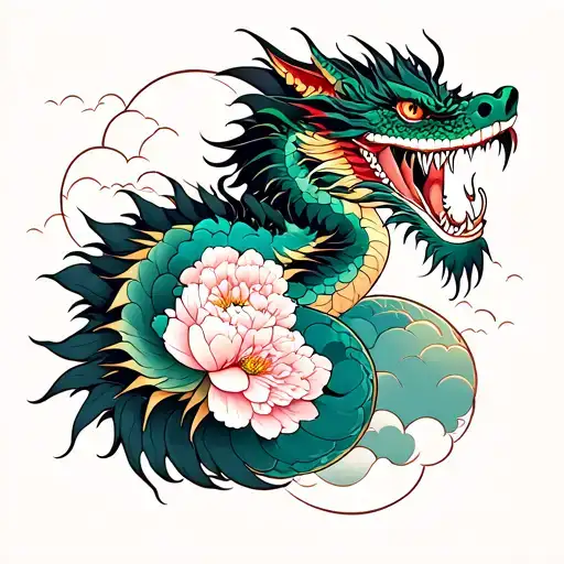 Dragons, birds, peonies, bamboo, geisha, Fudō Myō-ō, tengu, clouds, hannya tattoo design idea