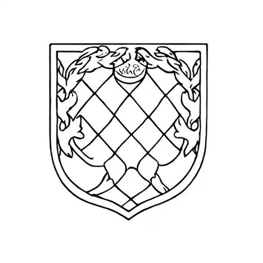 croatian coat of arms tattoo design idea