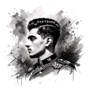 Gavrilo Princip tattoo design idea