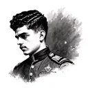 Gavrilo Princip tattoo design idea