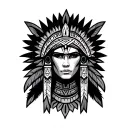 Aztec tattoo design idea