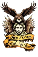 isaiah 6:8 "Here I am Send tattoo design idea