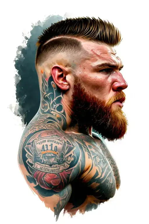 conor mcgregor tattooo tattoo design idea