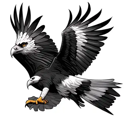 Red Kite tattoo design idea