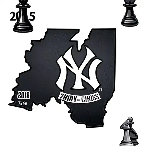 2005, Yankee hat, 718-860, Nb logo, 99, 56, 15, 55, CT and NY state outline, Jesus/ Christ, Bishop chess piece,dominican tattoo design idea