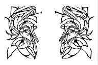 stoic virtues tattoo design idea
